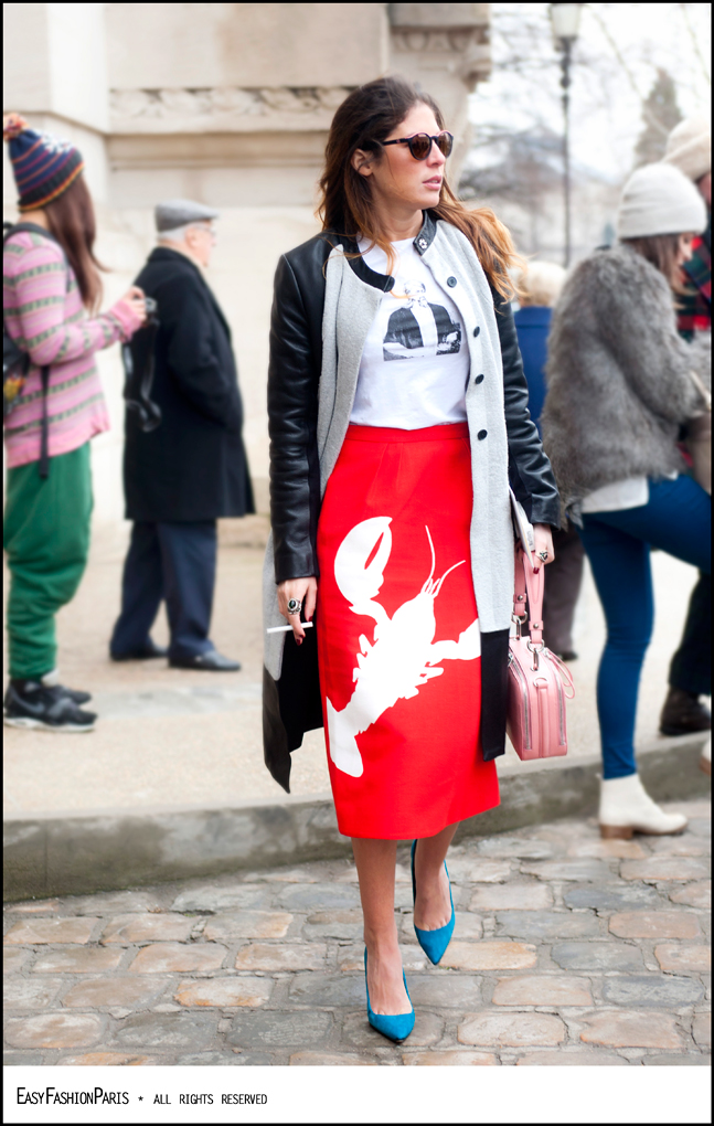 Easy Fashion: Fashion Homard m'a tué - at Chanel - Paris