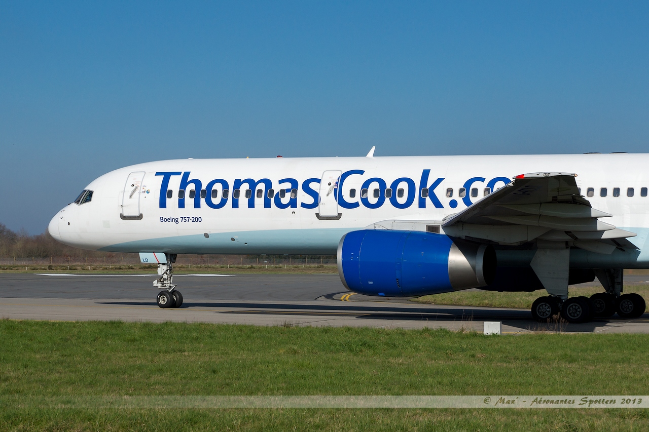 [17/02/2013]Boeing B757-200 (G-FCLD) Thomas Cook UK 13022406281415922510901088