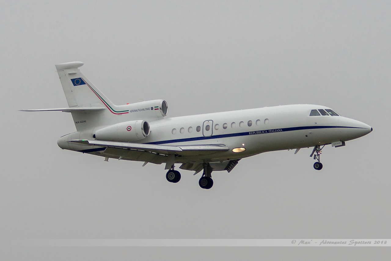 [02/03/2013] Dassault Falcon 900EX (MM62245) Italy - Air Force 13030210381015922510922590