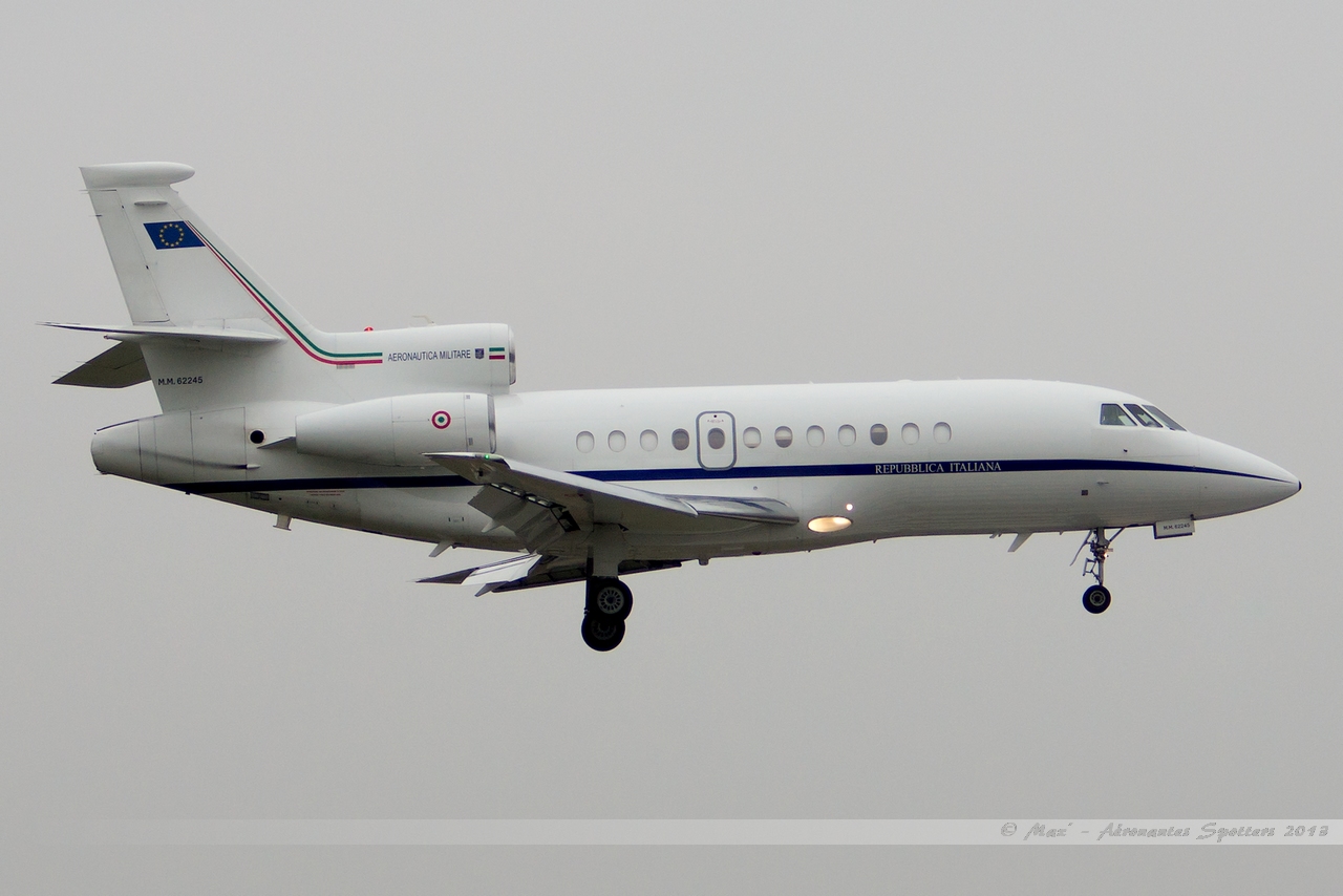 [02/03/2013] Dassault Falcon 900EX (MM62245) Italy - Air Force  13030210381015922510922591