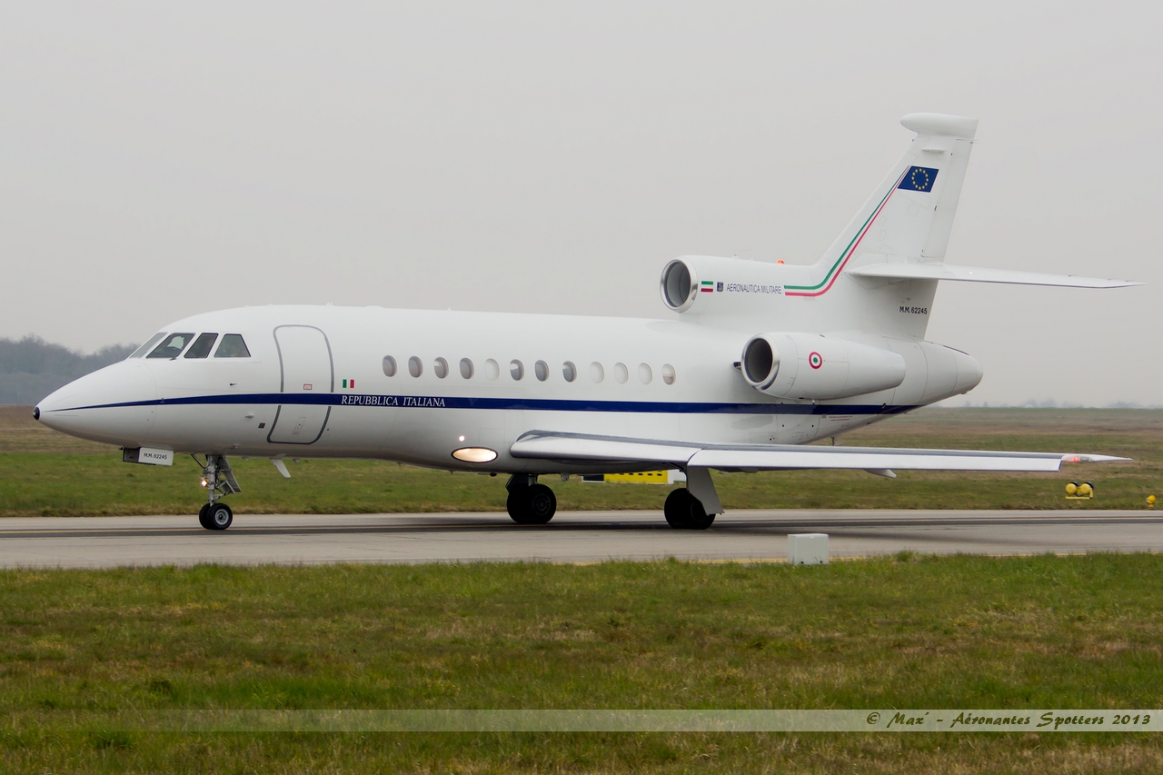 [02/03/2013] Dassault Falcon 900EX (MM62245) Italy - Air Force  13030210381115922510922594