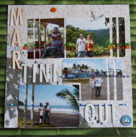 SCRAP pages - 2008 Martinique2008