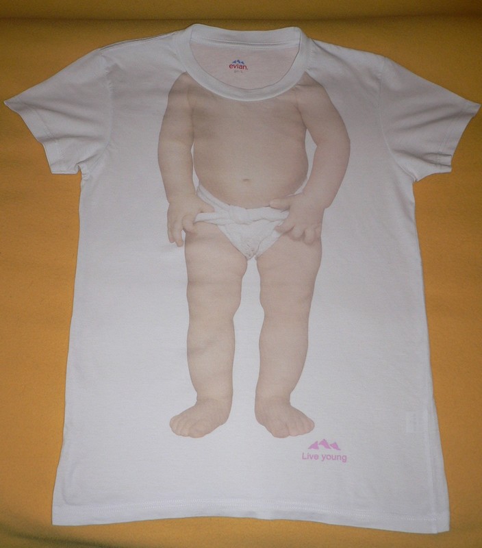 T-shirt évian baby