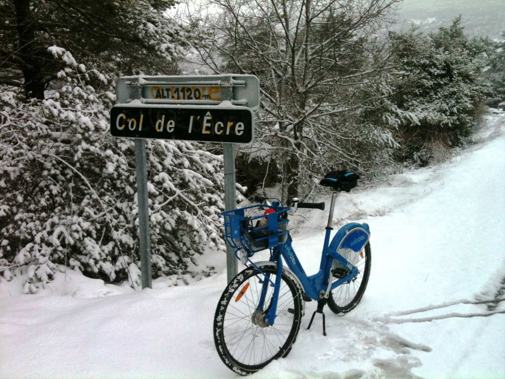 Col de l\'Ecre 1120m.