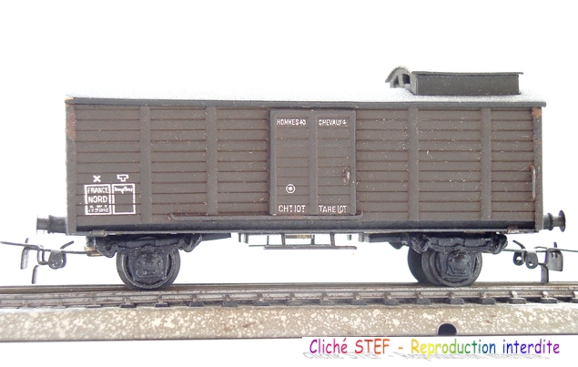REE Modeles VB-363 Fourgon ex-PLM à BOGIE SNCF Ep III-HO REE Modeles VB-363 Fourgon ex-PLM à BOGIE SNCF Ep III-HO