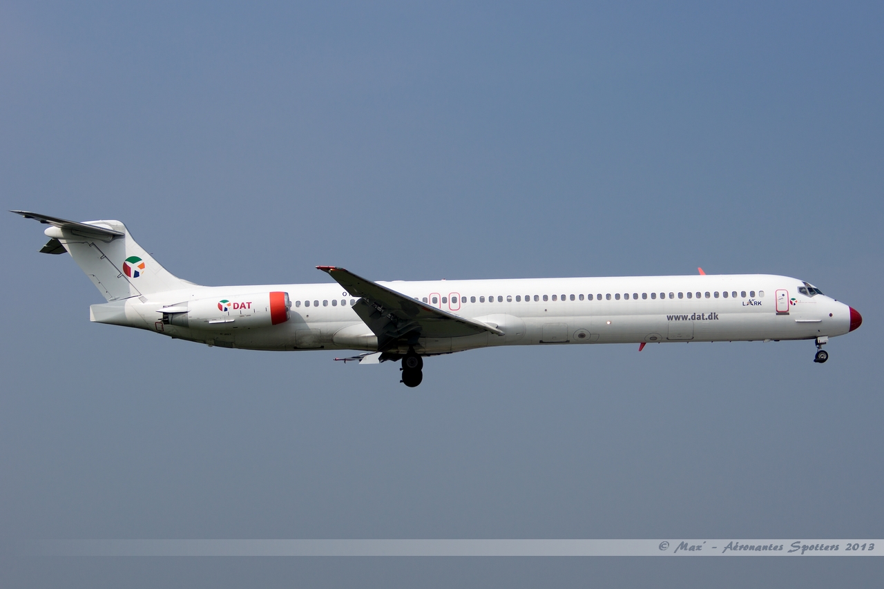 [31/03/2013] McDonnell Douglas MD-83 (OY-RUE) Danish Air Transport 13033111123515922511034717