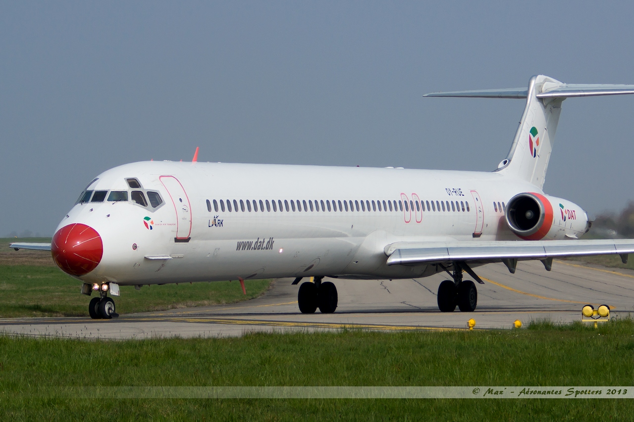 [31/03/2013] McDonnell Douglas MD-83 (OY-RUE) Danish Air Transport 13033111123615922511034720