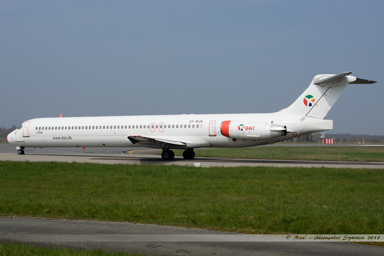 [31/03/2013] McDonnell Douglas MD-83 (OY-RUE) Danish Air Transport 13033111123615922511034722