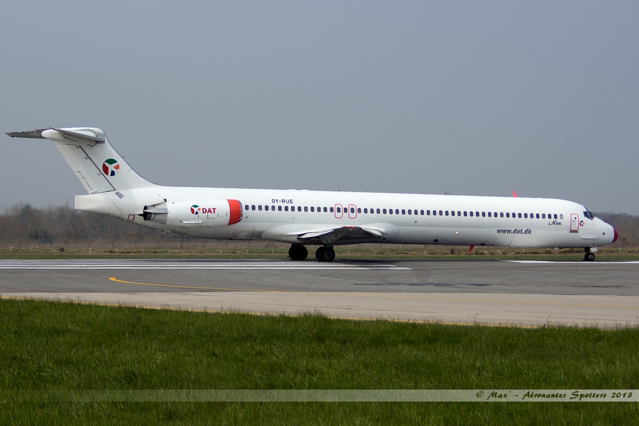 [31/03/2013] McDonnell Douglas MD-83 (OY-RUE) Danish Air Transport 13033111123615922511034723