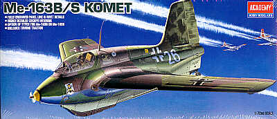 Messerschmitt Me 163B Komet "Une petite étoile filante" [Academy - 1/72ème] 1304090823458470611067691