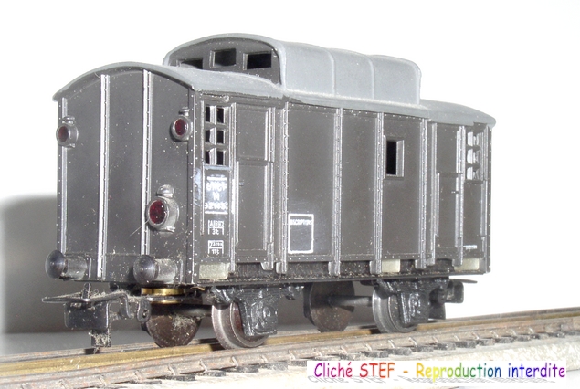 Train Ancien Plastique - Wagon + Loco - Jouet Vintage