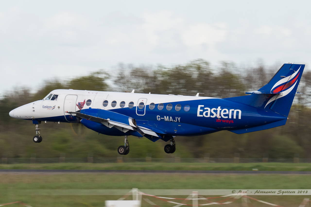 [19/04/2013] Jetstream 41 (G-MAJY? ) Eastern Airways 13042001390216280011103422