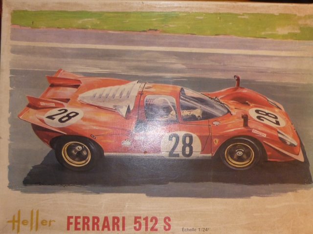 Ferrari 512 S Heller au 1/24 13050104052313504511142559
