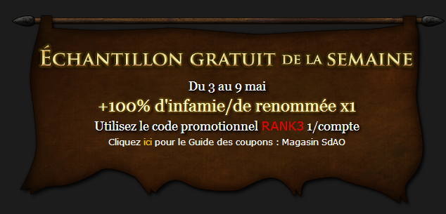 Code promotionnel magasin SdAO 13050210113714631311147542