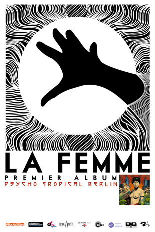 LA FEMME 14/11/2013 Trianon + chronique CD "PSYCHO TROPICAL BERLIN" 13050607474215789311157652