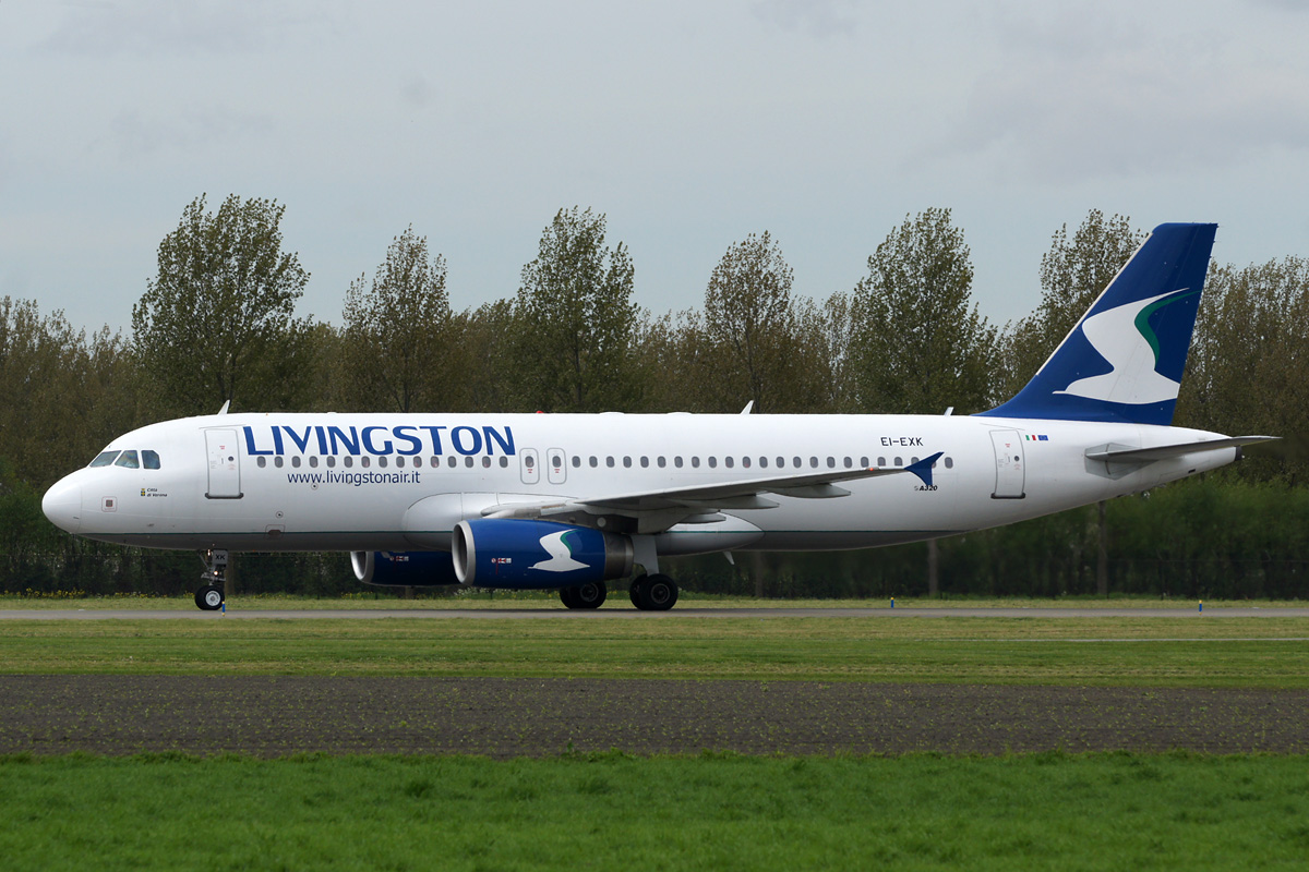 5945 A320 EI-EXK Livingston