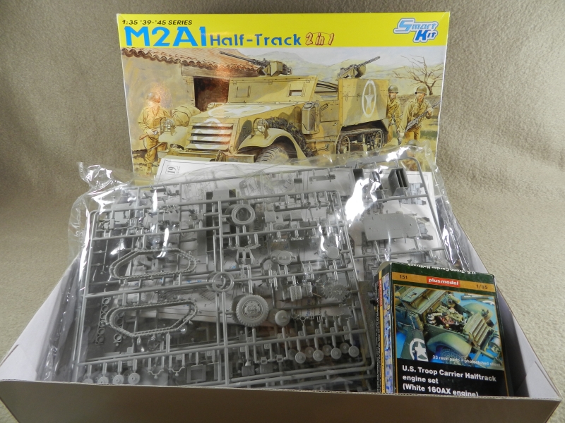 M2A1 HALF TRACK 1/35 DRAGON (TERMINE LE 12/08/2013) 13052308213215063811220896