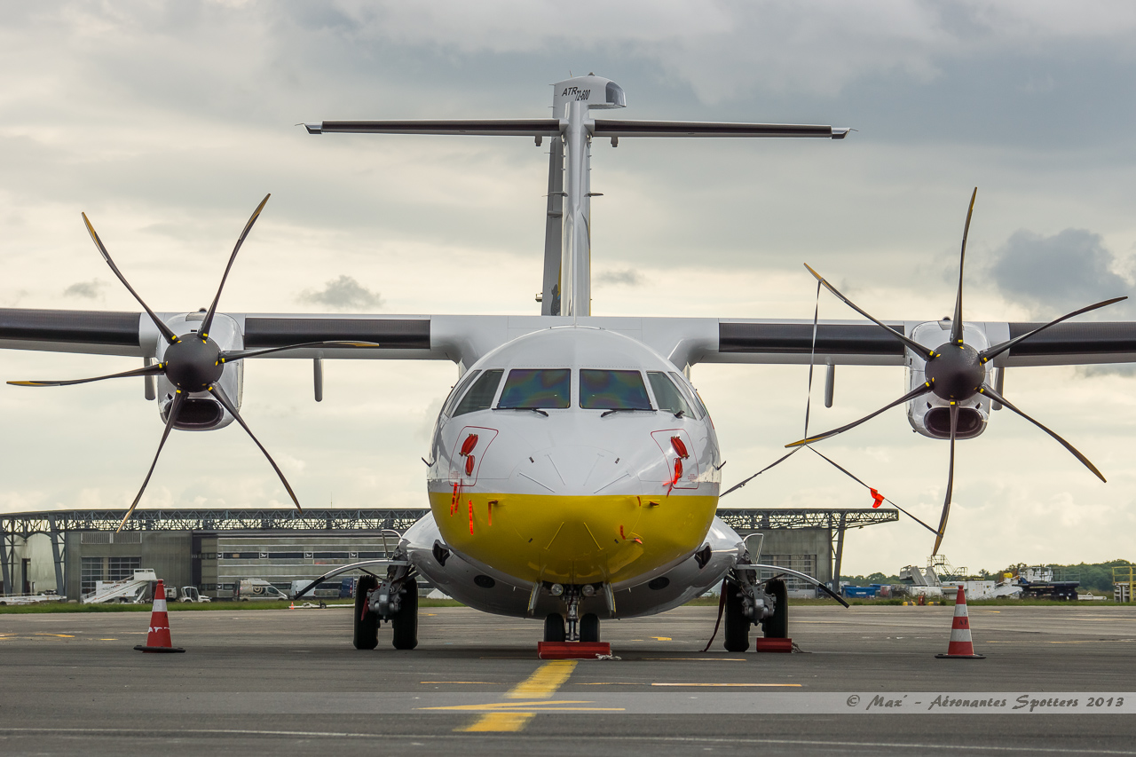 [20/05/2013] ATR72-600 (F-WWEV/msn1085) ATR Industries / Air KBZ 13052411585116280011225926