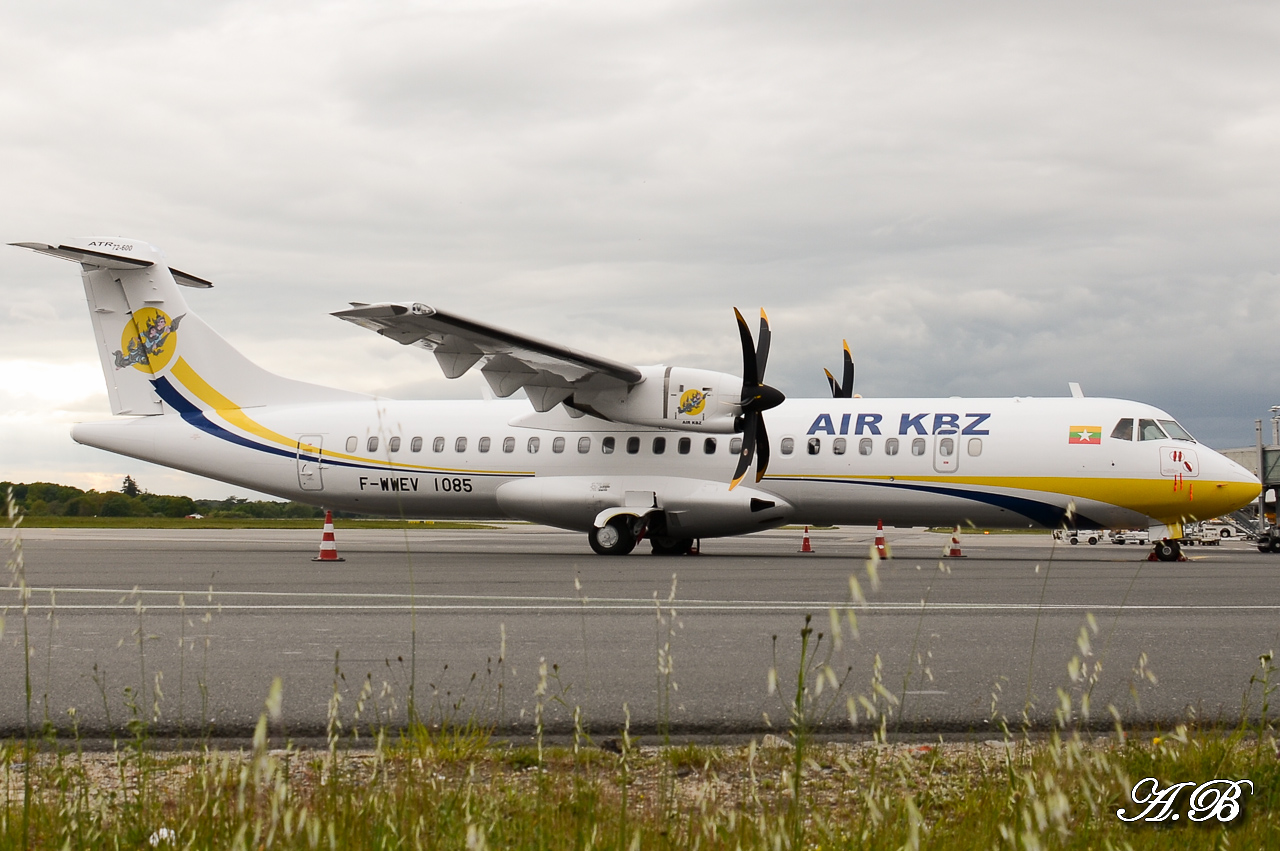 [20/05/2013] ATR72-600 (F-WWEV/msn1085) ATR Industries / Air KBZ 13052808154516280011239438