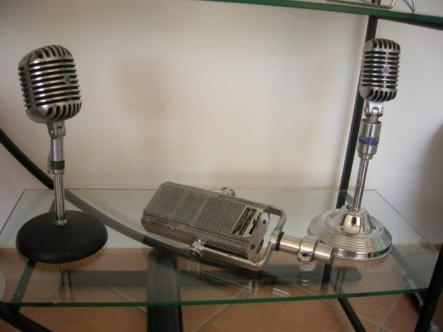 Vintage Microphone, Micro ancien 13060110355315316311252733