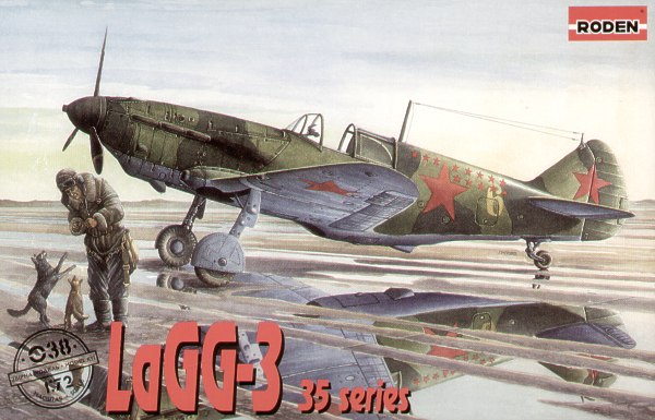 Lavochkine LaGG-3, Léningrad hiver 1942/1943 [Roden - 1/72ème] 1306110928438470611283916