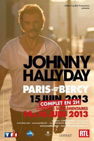JOHNNY HALLYDAY "BORN ROCKER TOUR" 16/06/2013 Bercy (Paris) : compte rendu 13062111023215789311314766