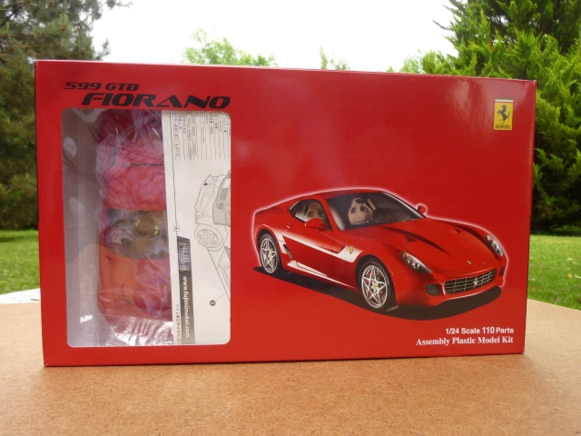 [ Fujimi 1/24 ] Ferrari 599 Fiorano > TK 599 FXX 13062111594613504511312409