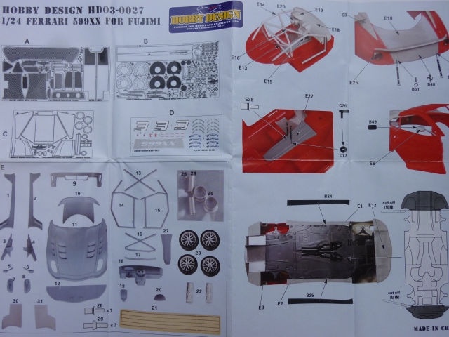 [ Fujimi 1/24 ] Ferrari 599 Fiorano > TK 599 FXX 13062112082113504511312441