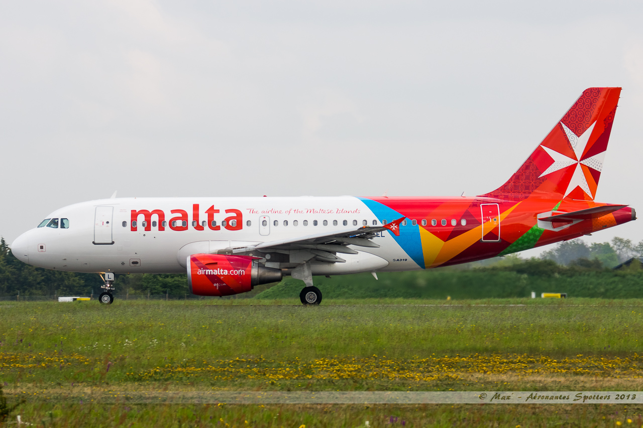 [02/05/2013] A319 air malta (nouvelles couleurs) 9H-AEL 13062312310016463311317978