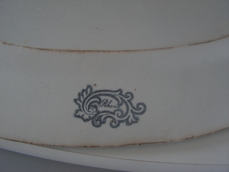 un plat origine? Brough & Blackhurst RHINE pattern 13062906452316531211337807