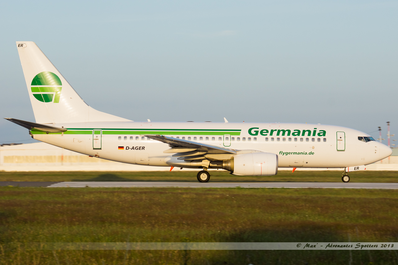 [28/06/2013] Boeing B737-700 (D-AGER) Germania 13062906570916463311337844