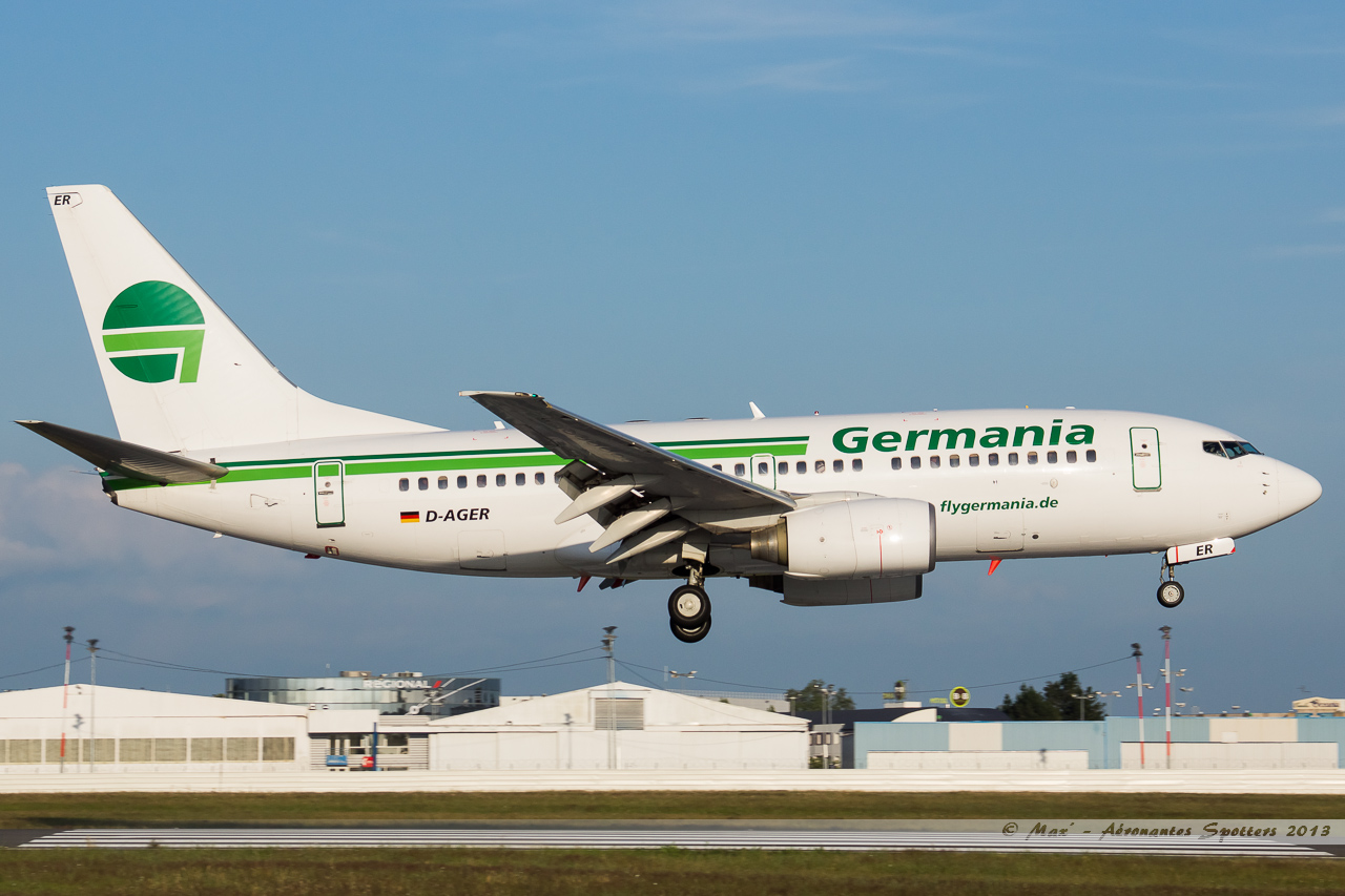 [28/06/2013] Boeing B737-700 (D-AGER) Germania 13062906570916463311337847