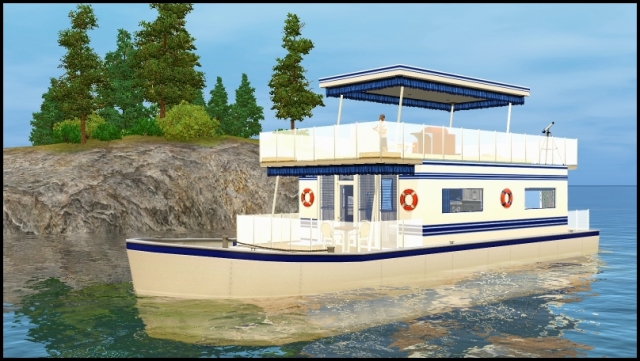 [Inspiration] [Sims 3] Maisons-bateaux 13063010375710715011339085