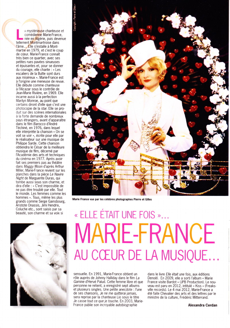 MARIE FRANCE & LES FANTÔMES jouent l'album "39° de fièvre" 18/05/2013 Réservoir (Paris) : compte rendu 13070108455715789311343934