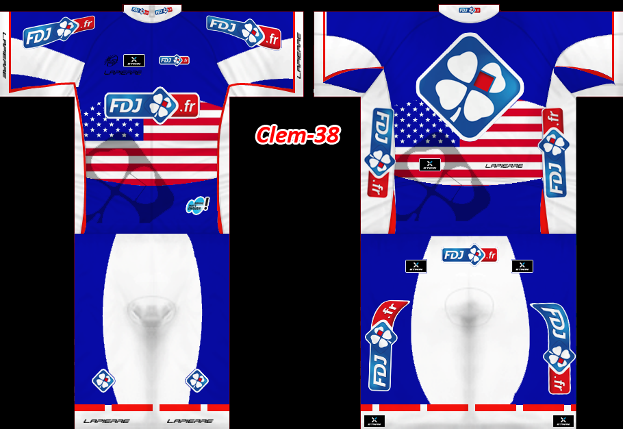 Cyklem-38 (jerseys, frame, helmets, accessories...) [FDJ.fr Pack Available] 13070510450516397011353662