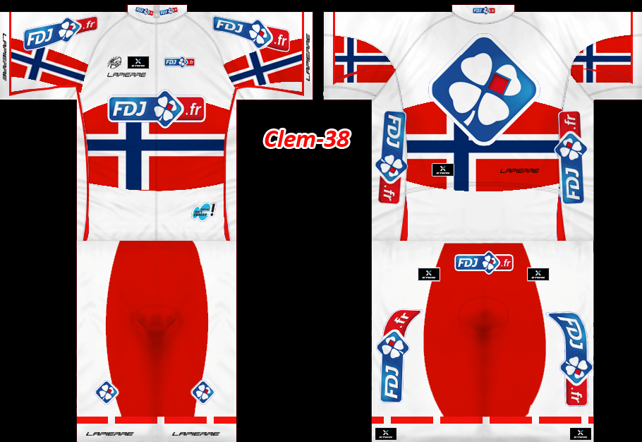 Cyklem-38 (jerseys, frame, helmets, accessories...) [FDJ.fr Pack Available] 13070510452216397011353666