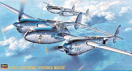 [Hasegawa] P-38J "Virginia Marie" - 1/48e 1307310251054769011426875