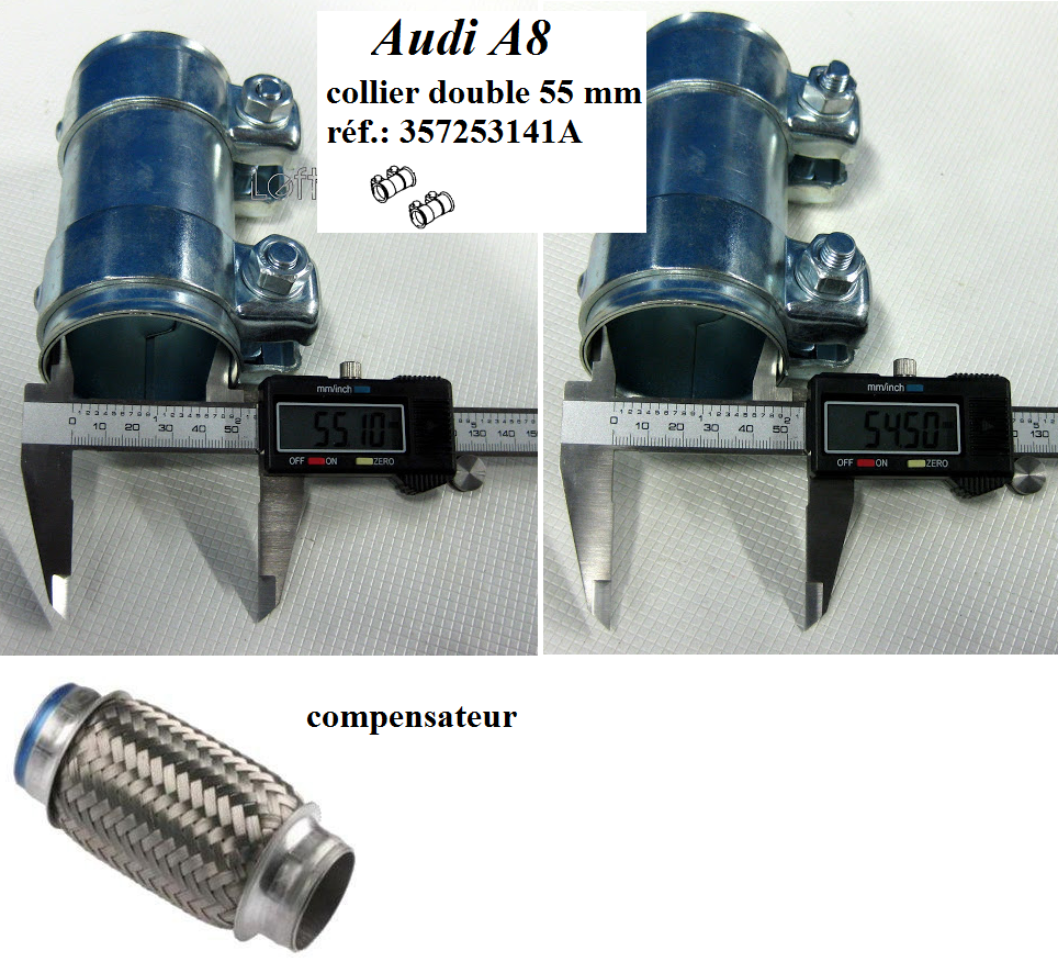 Audi A8 collier double