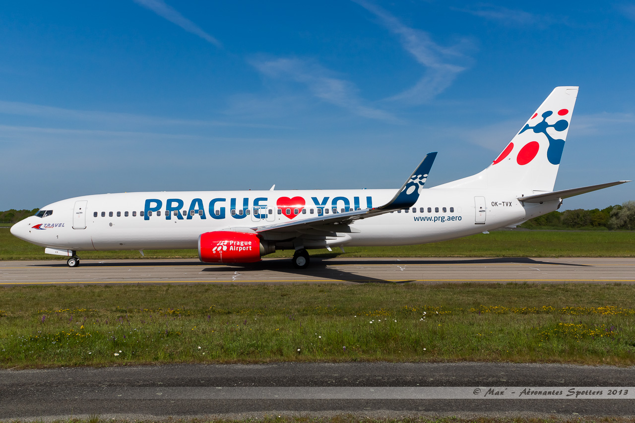 [04/05/2013]  A320 EasyJet "Full Orange" + 738 Travel "Prague love you" +757 Privilege - Page 2 13080902303416463311449650