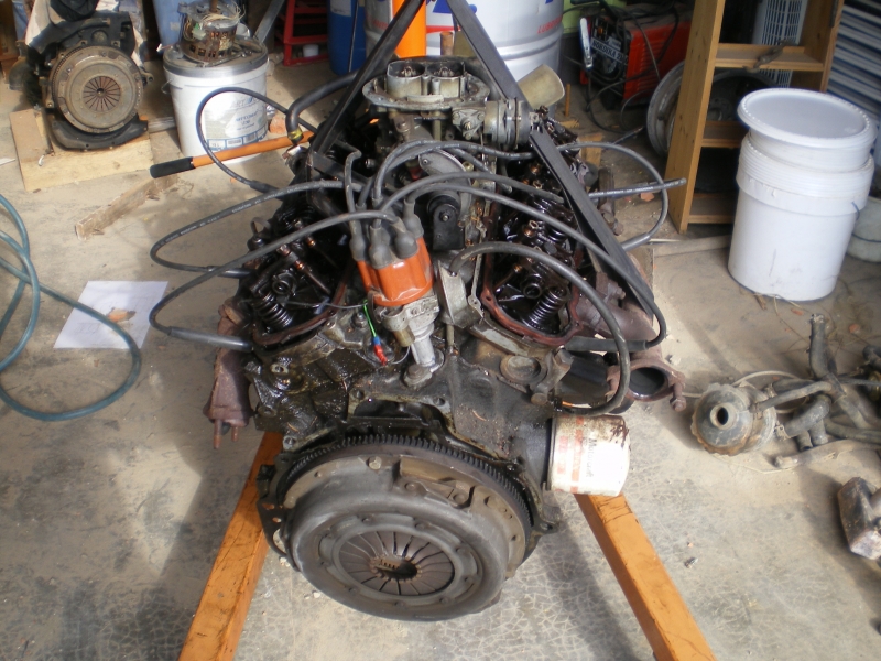 remontage moteur 2.3l V6 ford 1982 13081304314015300411461124