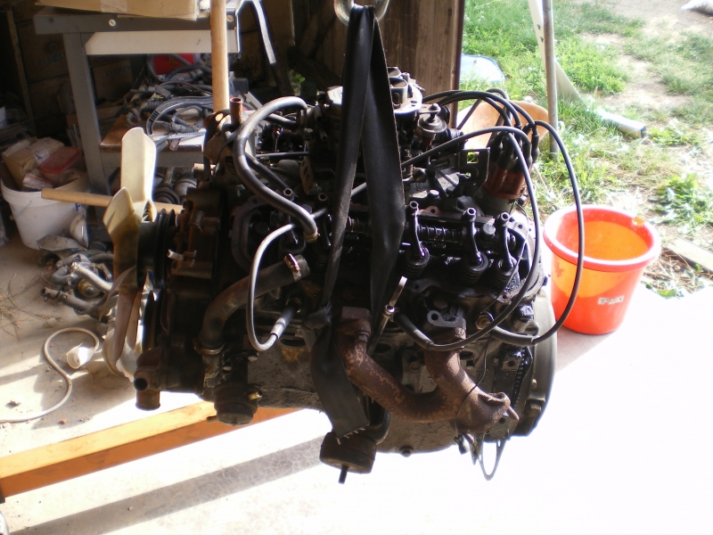 remontage moteur 2.3l V6 ford 1982 13081304315615300411461126