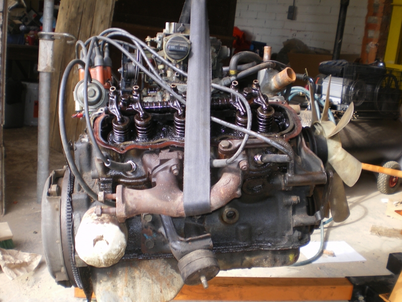 remontage moteur 2.3l V6 ford 1982 13081304323315300411461130