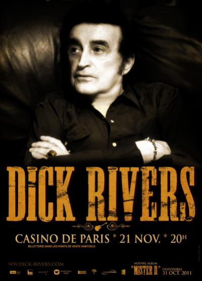 DICK "RIVERS" : chronique CD • 28/01/15 Folies Bergère 13082309354815789311489091