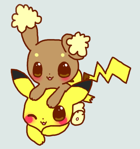 __pikachu_x_buneary___by_cotton_puppy-d49gdly