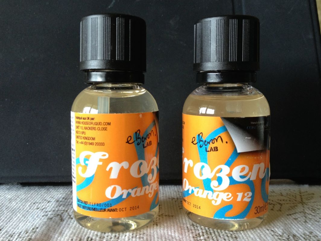 [vendu] HouseOfLiquide eBaron Lab. Frozen Orange 13090204081215620711517240