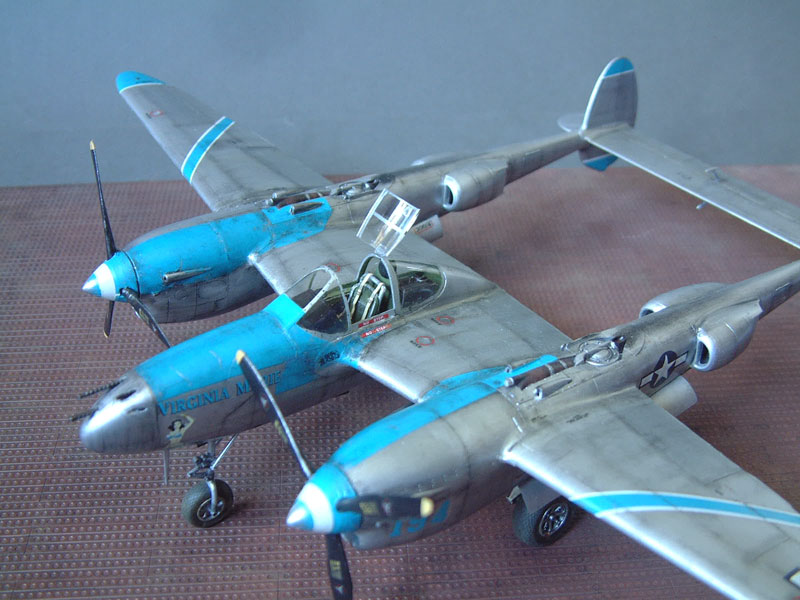 [Hasegawa] P-38J "Virginia Marie" - 1/48e 1309100214064769011538944