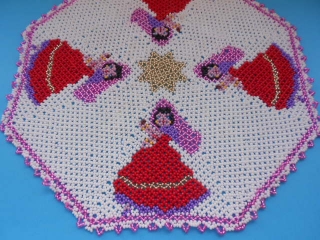 napperon gitane qui danse 05