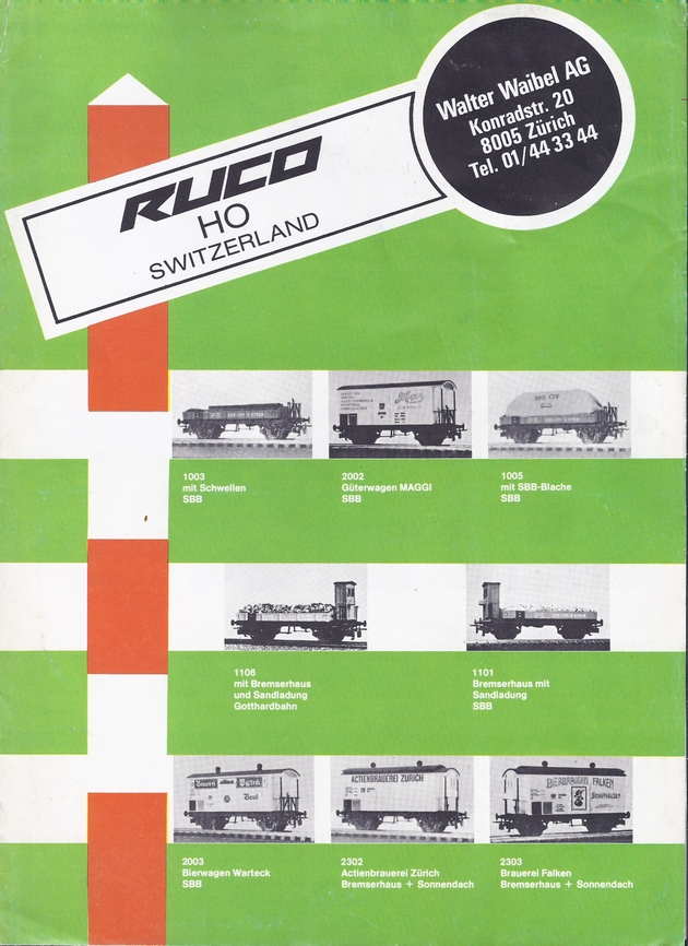 Catalogue et tarifs Ruco 1981 (sans doute le dernier) 1309250429028789711582761