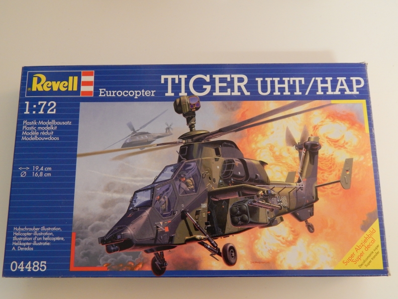 Hélicoptère Tigre Revell 1/72 version française  13092611001514813111586148