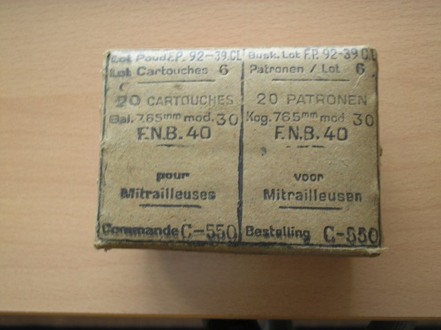 Ma collection de munitions FN 1310011146064869711600596